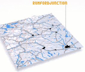 3d view of Rumford Junction