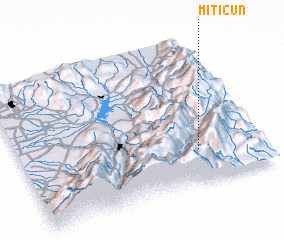 3d view of Miticún