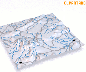 3d view of El Pantano