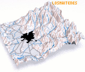 3d view of Los Maitenes