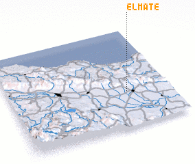 3d view of El Mate