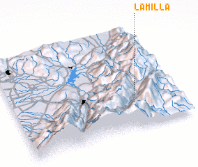 3d view of La Milla