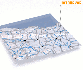 3d view of Hato Mayor