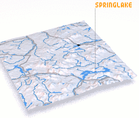 3d view of Spring Lake