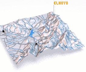 3d view of El Hoyo