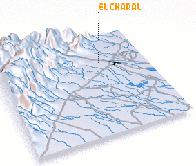 3d view of El Charal