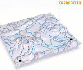 3d view of Cardoncito