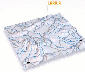 3d view of La Pila