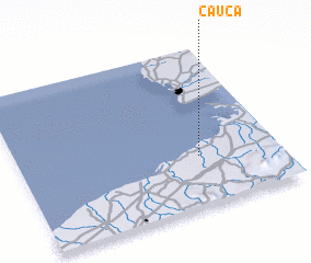 3d view of Cauca