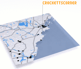 3d view of Crocketts Corner