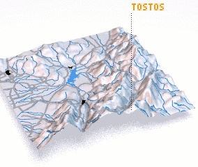 3d view of Tostós