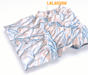 3d view of La Laguna