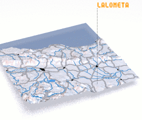 3d view of La Lometa