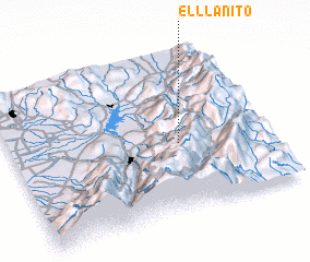 3d view of El Llanito