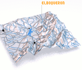 3d view of El Boquerón