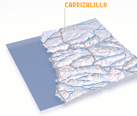 3d view of Carrizalillo