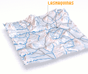 3d view of Las Máquinas