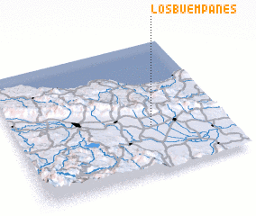 3d view of Los Buempanes