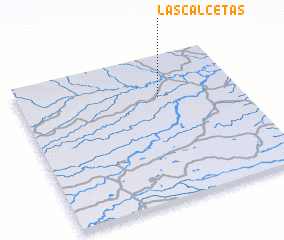 3d view of Las Calcetas