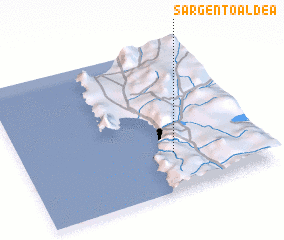 3d view of Sargento Aldea