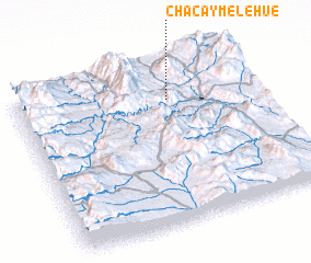 3d view of Chacay Melehue