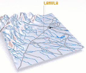 3d view of La Mula