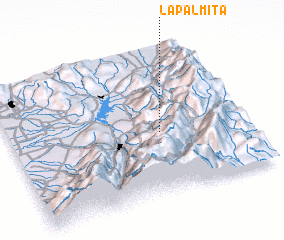 3d view of La Palmita