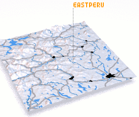 3d view of East Peru