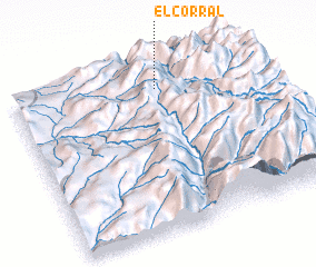 3d view of El Corral