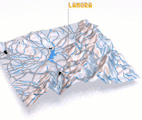 3d view of La Mora