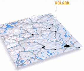 3d view of Poland