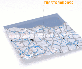 3d view of Cuesta Barrosa