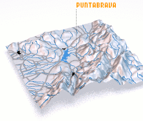 3d view of Punta Brava