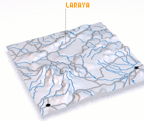 3d view of La Raya