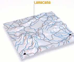 3d view of La Macana