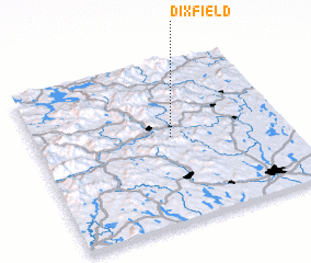 3d view of Dixfield