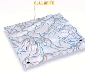 3d view of El Llanito