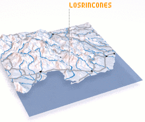 3d view of Los Rincones