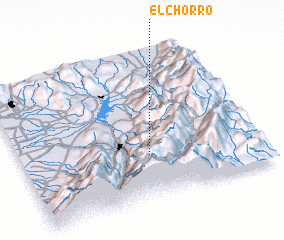 3d view of El Chorro
