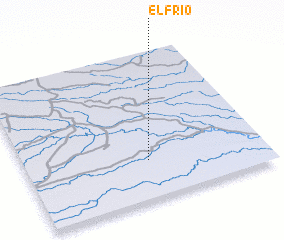 3d view of El Frío