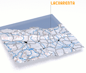 3d view of La Cuarenta