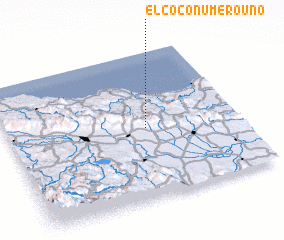 3d view of El Coco Número Uno