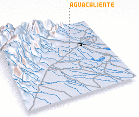 3d view of Agua Caliente