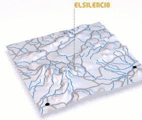 3d view of El Silencio