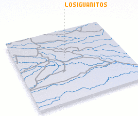 3d view of Los Iguanitos