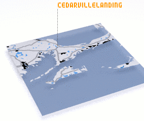 3d view of Cedarville Landing