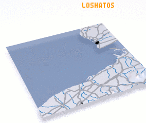 3d view of Los Hatos