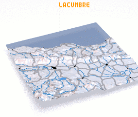 3d view of La Cumbre