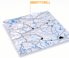 3d view of Abbotts Mill