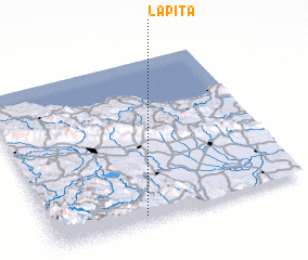 3d view of La Pita